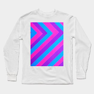 Chevron Pattern 25 Long Sleeve T-Shirt